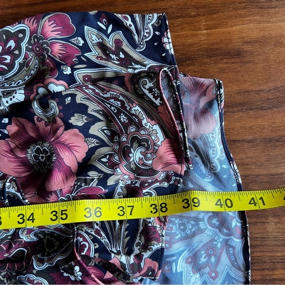 ATSU Anthropologie NWT Ruched Faux Wrap Dress Sz 14 - Picture 14 of 15